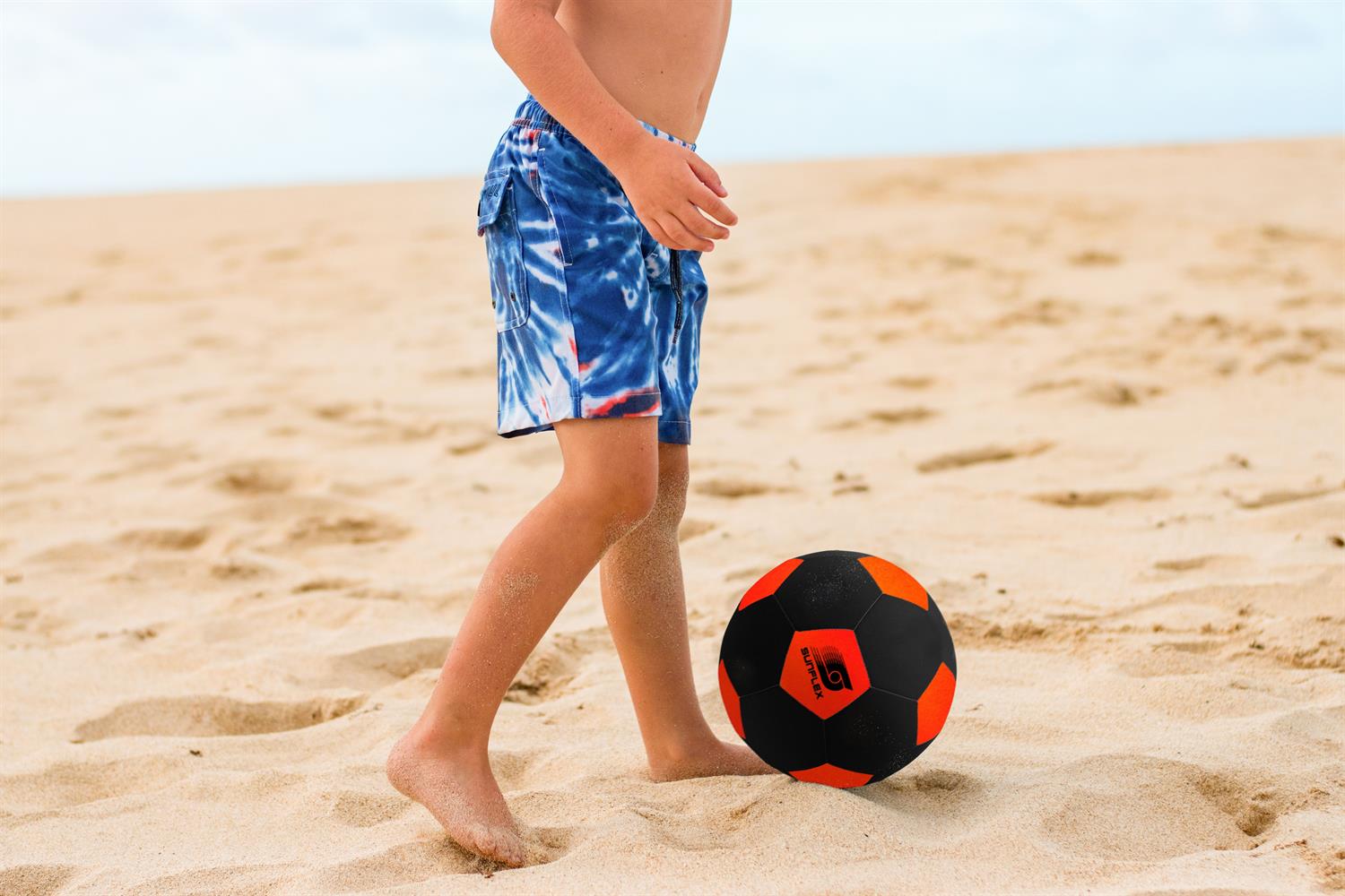 Ballon soccer Néoprène orange